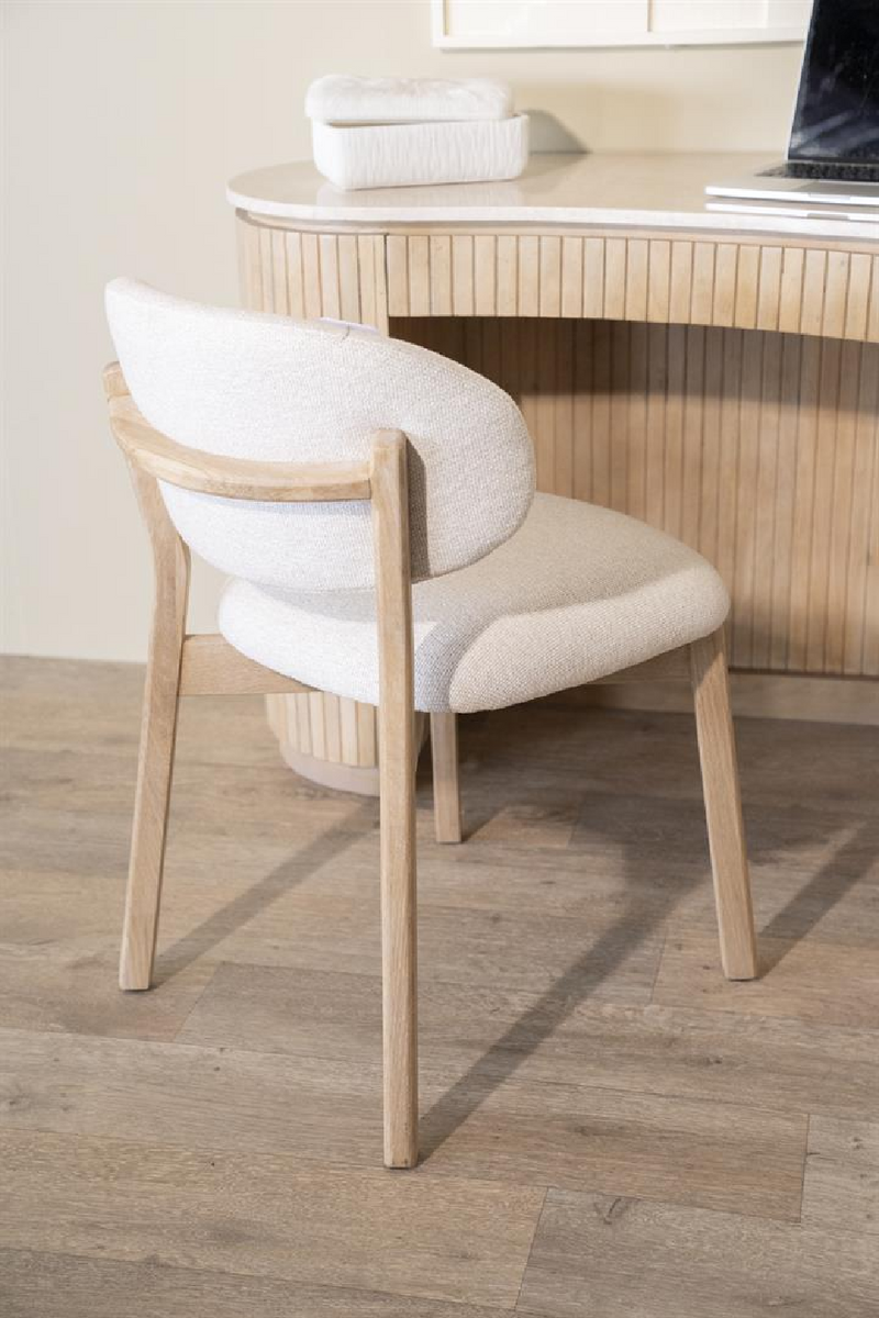 Oak Framed Dining Chair | Eleonora Mikky | Woodfurniture.com