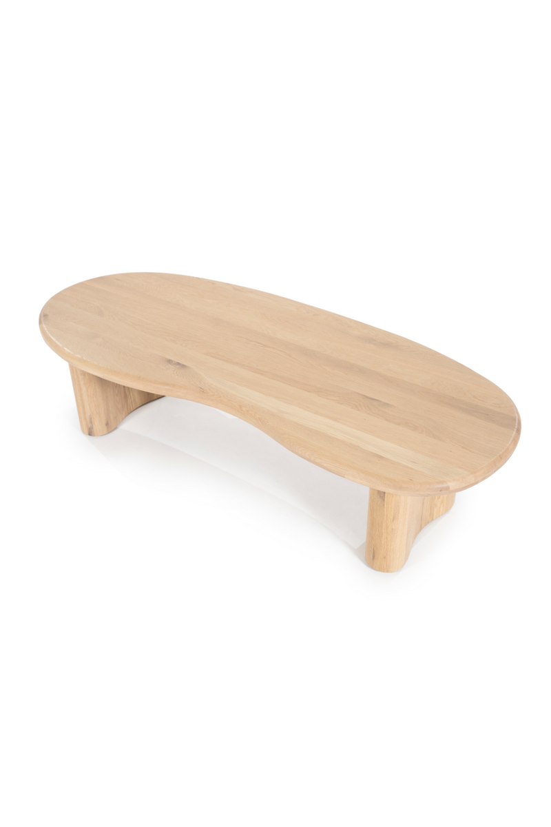 Bean Shape Oak Coffee Table | Eleonora Josh | Woodfurniture.com