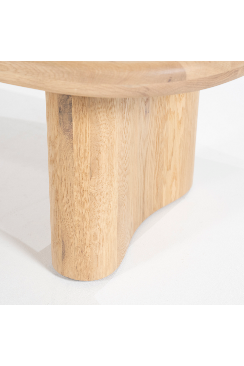 Bean Shape Oak Coffee Table | Eleonora Josh | Woodfurniture.com