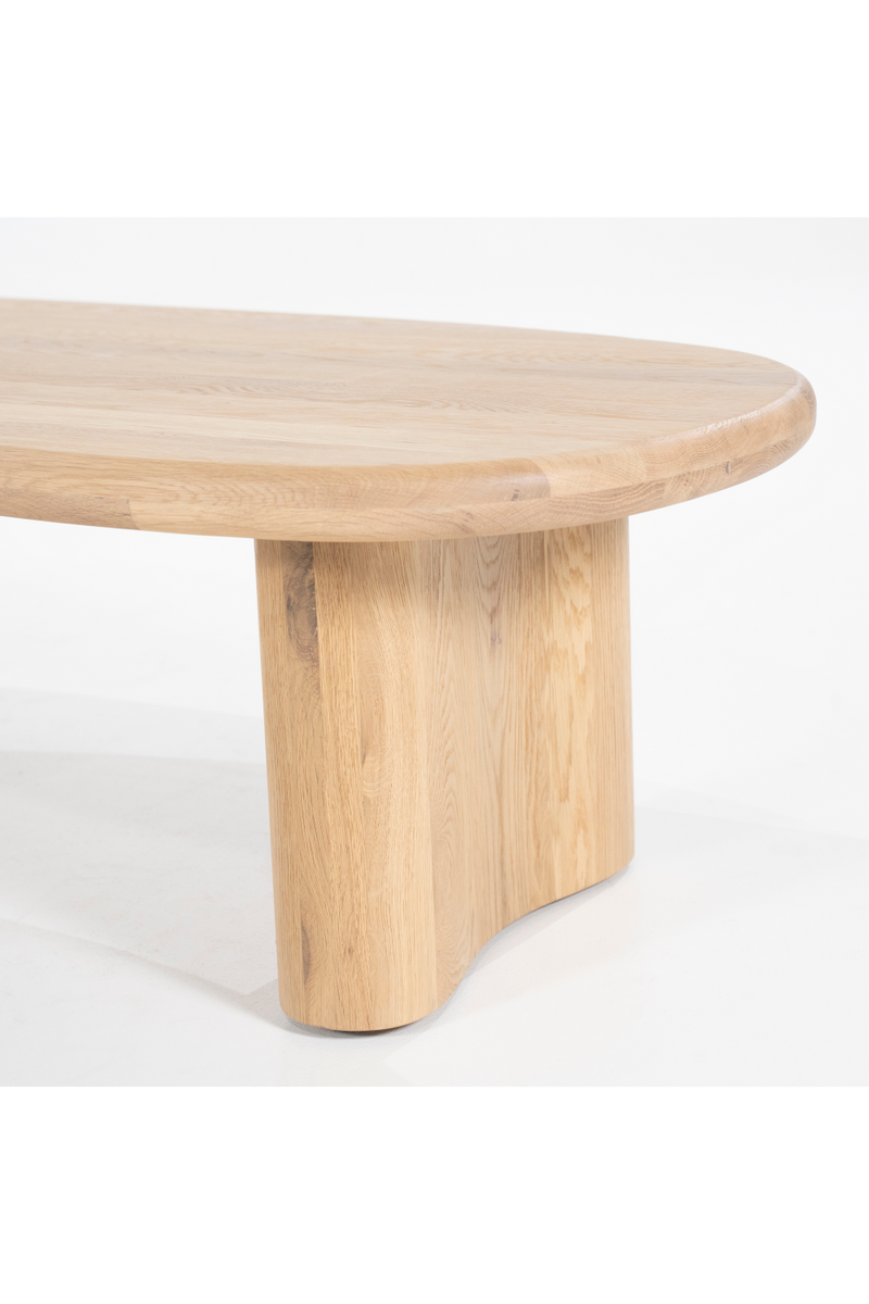 Bean Shape Oak Coffee Table | Eleonora Josh | Woodfurniture.com