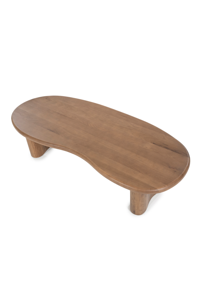 Bean Shape Oak Coffee Table | Eleonora Josh | Woodfurniture.com