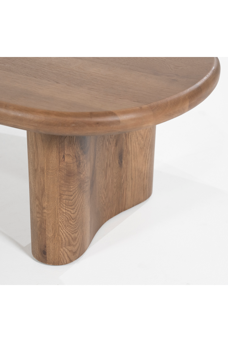 Bean Shape Oak Coffee Table | Eleonora Josh | Woodfurniture.com