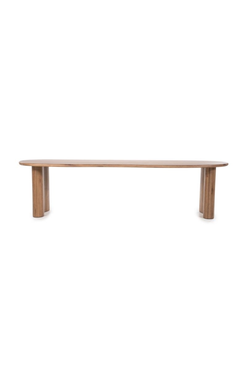 Varnished Oak Organic Dining Table | Eleonora Josh | Oroatrade.com