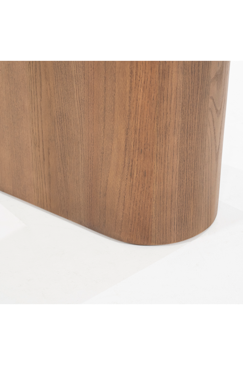 Central-Based Oak Console Table | Eleonora Leon | Woodfurniture.com