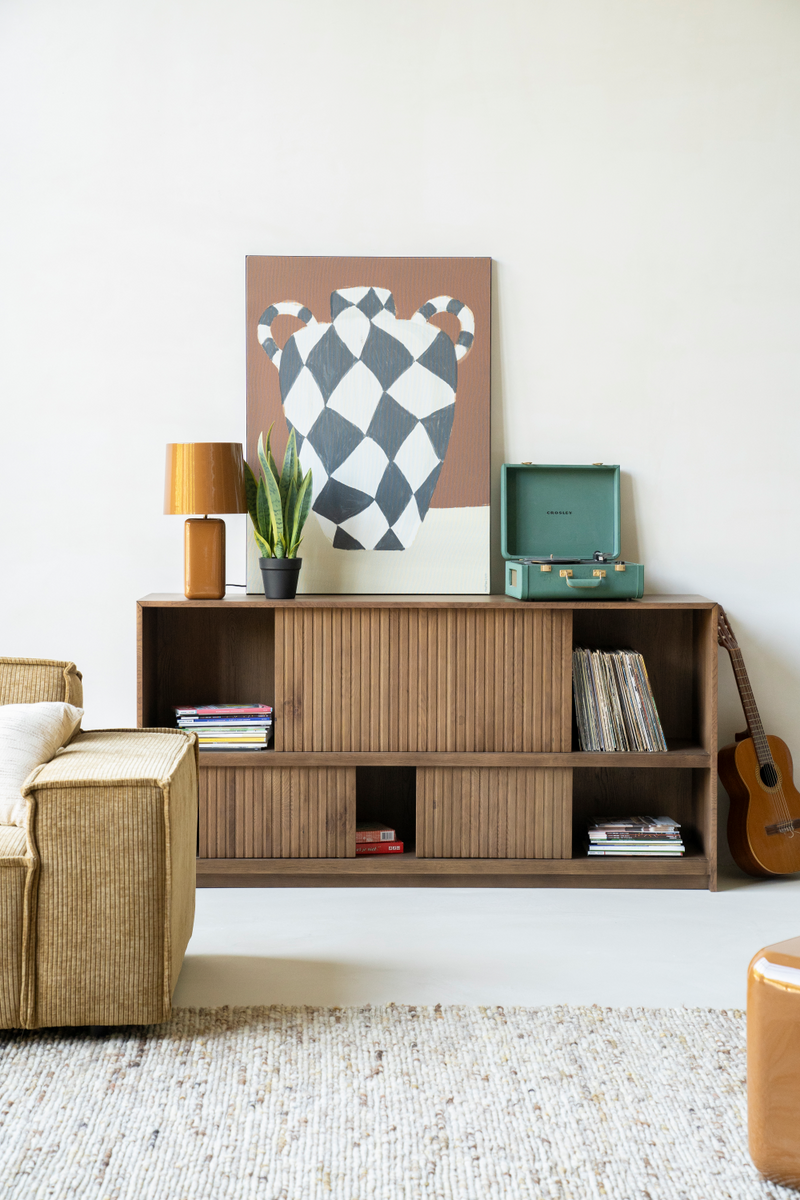 Varnished Oak Sideboard | Eleonora Milo | Woodfurniture.com