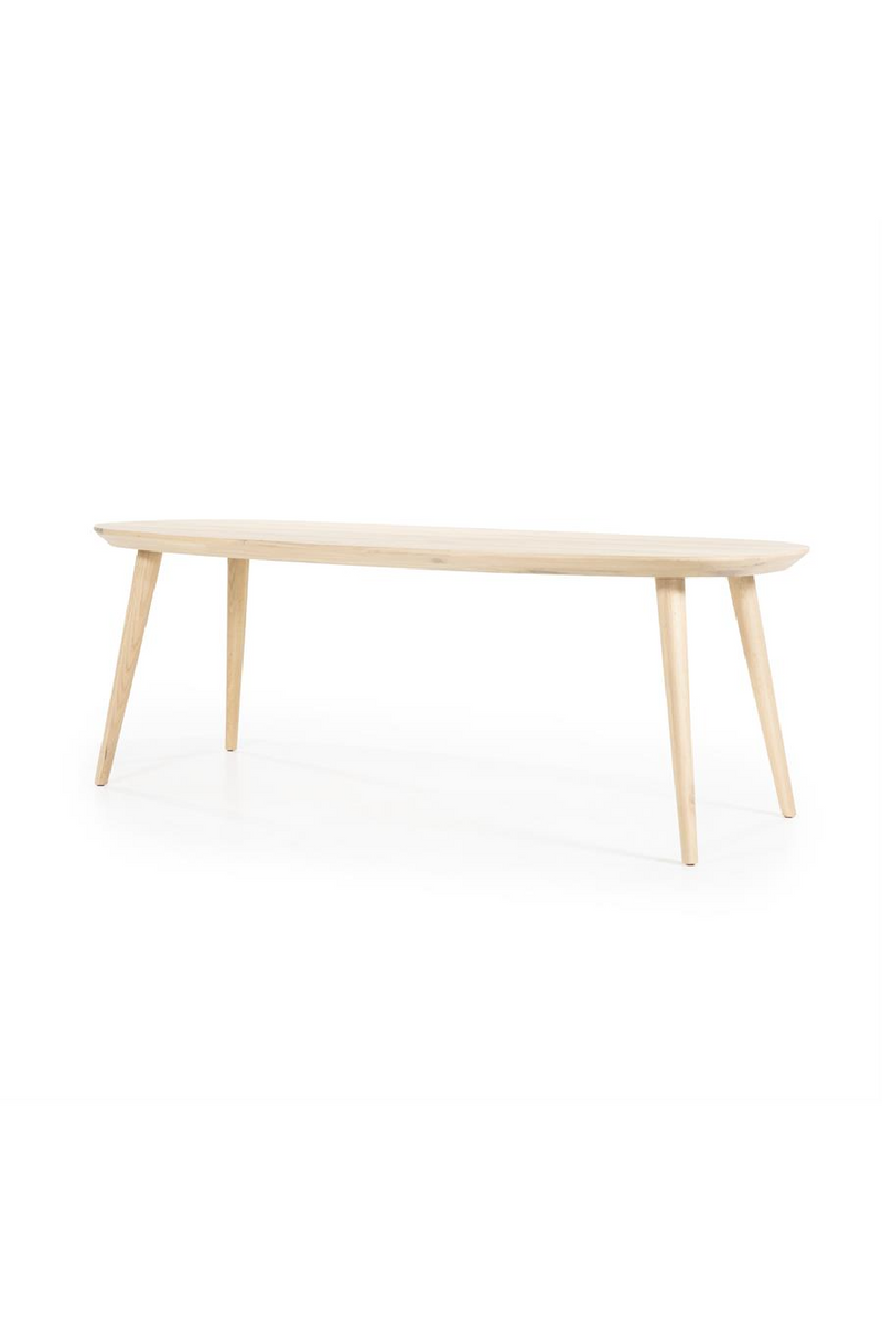 Lacquered Oak Dining Table L | Eleonora Elijah | Woodfurniture.com