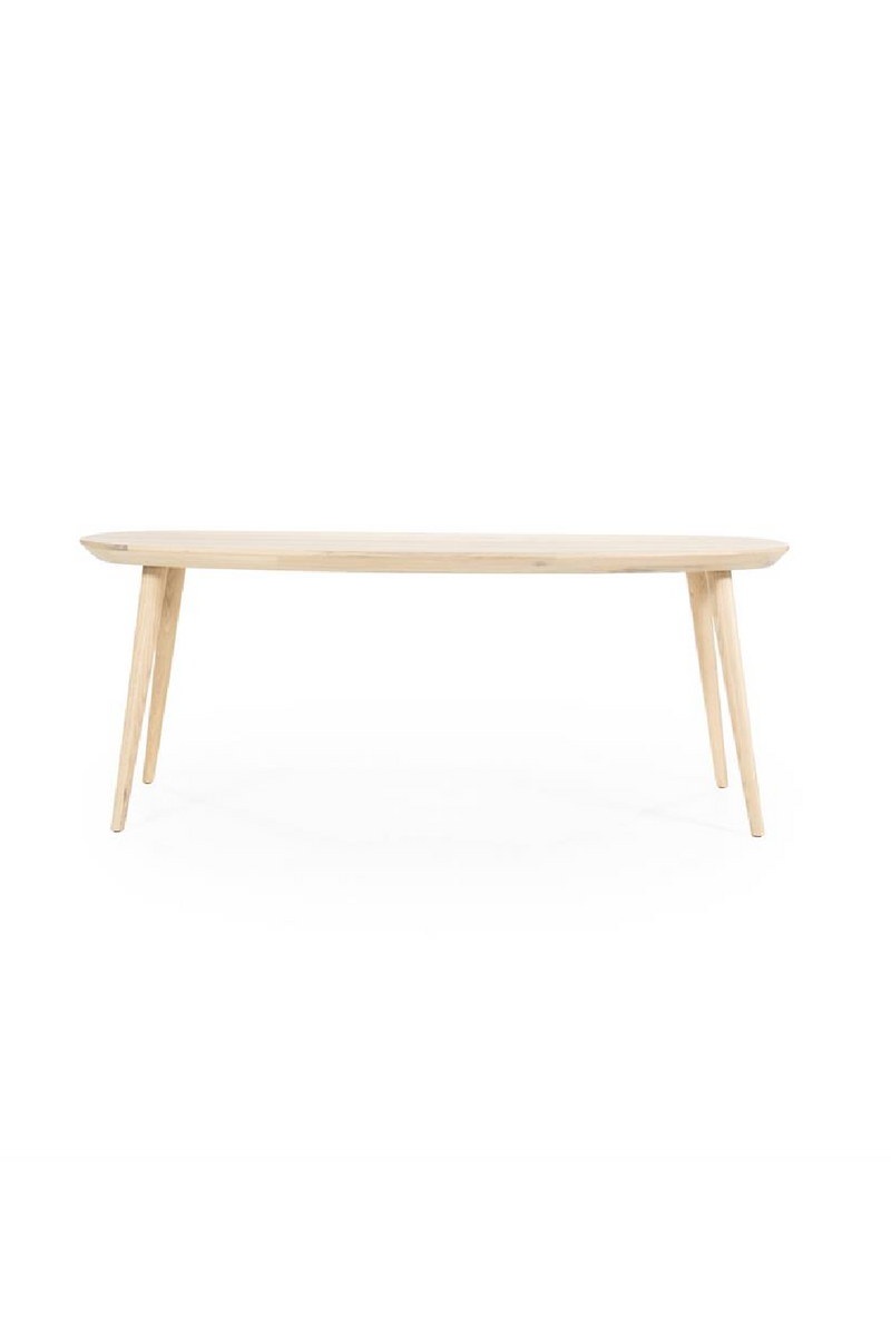 Lacquered Oak Dining Table L | Eleonora Elijah | Woodfurniture.com