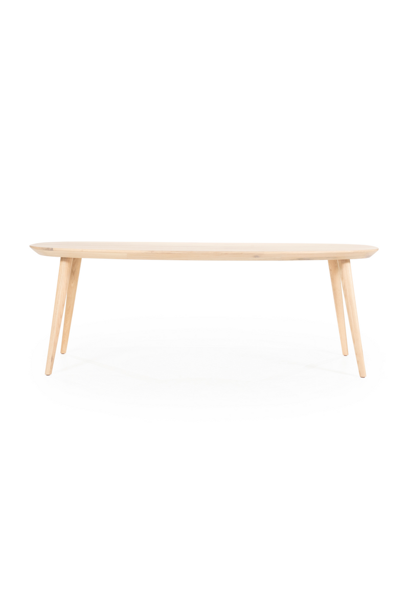 Lacquered Oak Oval Dining Table | Eleonora Elijah | Oroatrade.com