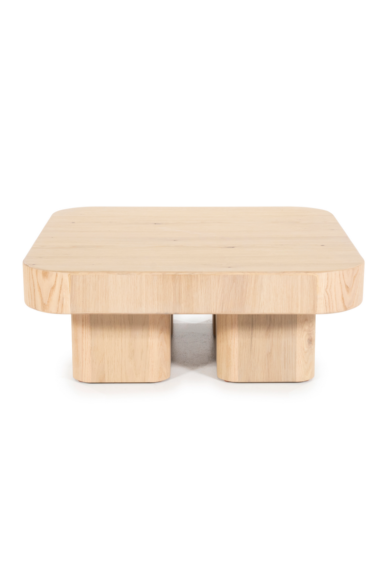 Square Oak Coffee Table | Eleonora Harmonie | Woodfurniture.com