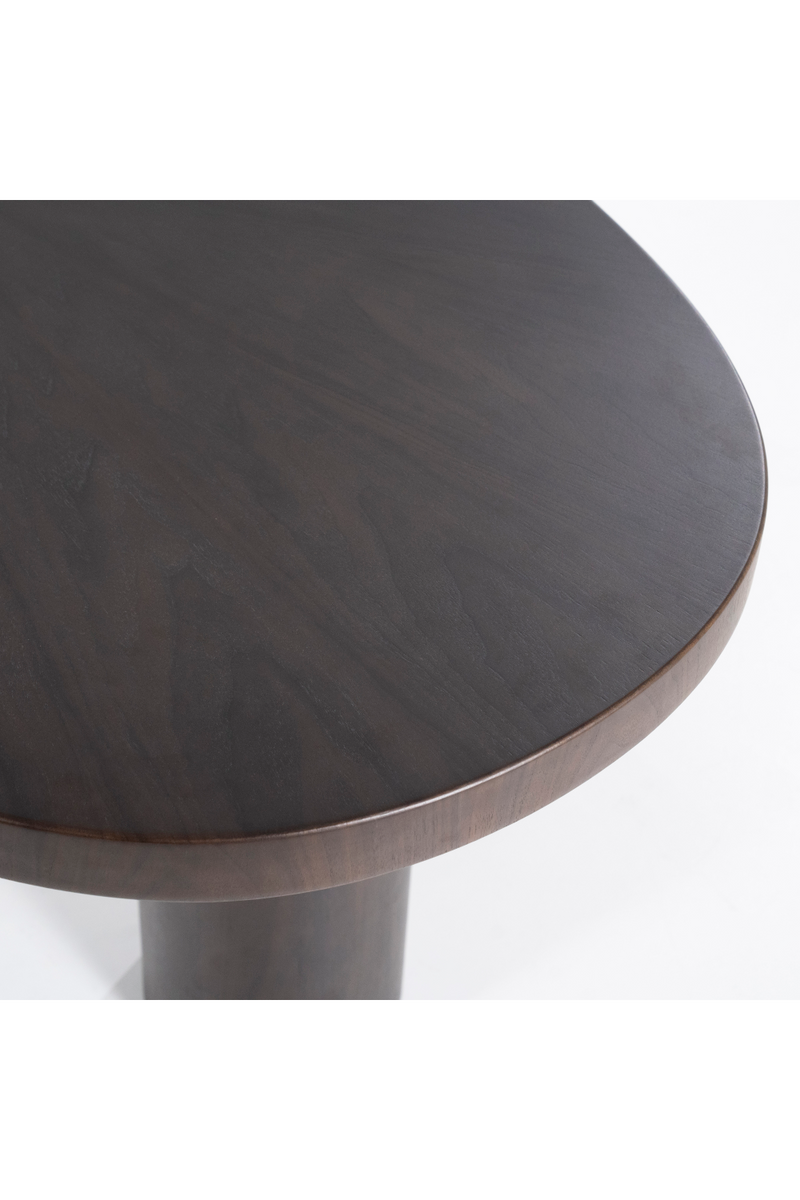 3-Legged Walnut Dining Table | Eleonora Bobbie | Woodfurniture.com