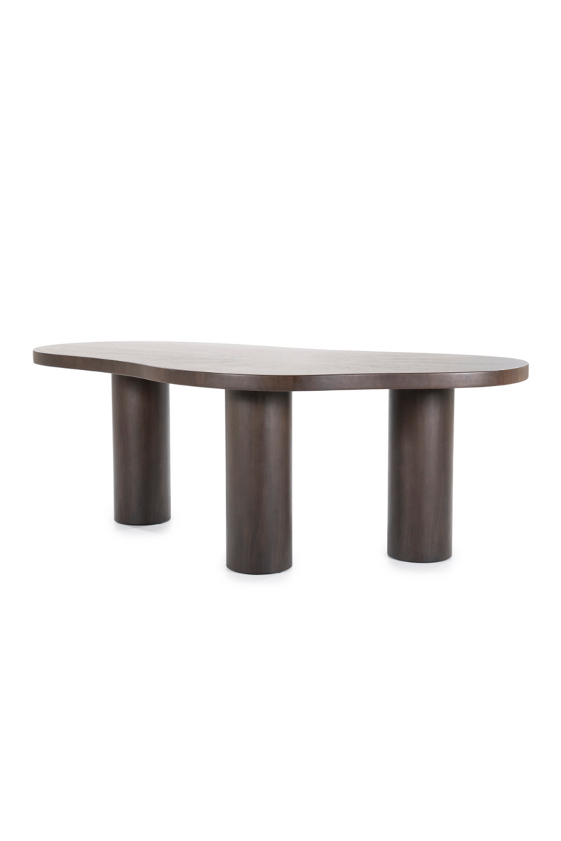 3-Legged Walnut Dining Table | Eleonora Bobbie | Woodfurniture.com