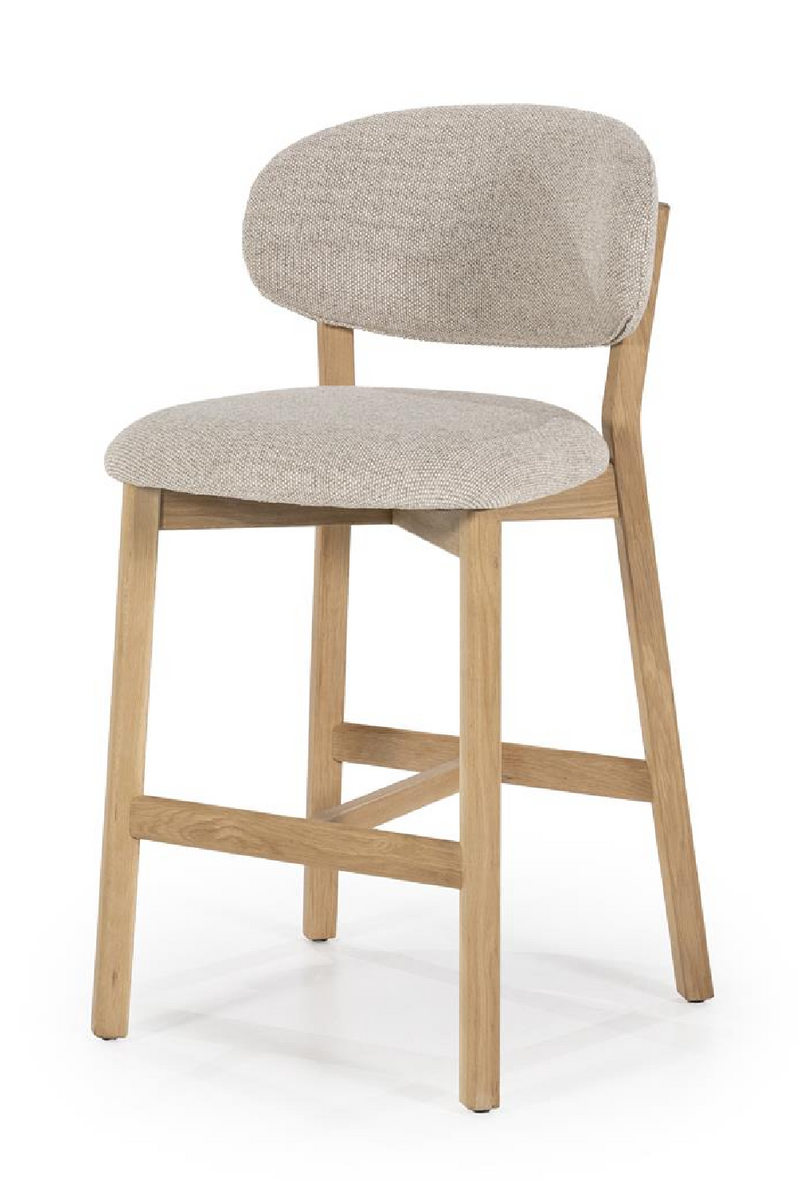 Oak Framed Bar Chair | Eleonora Mikky | Oroatrade.com