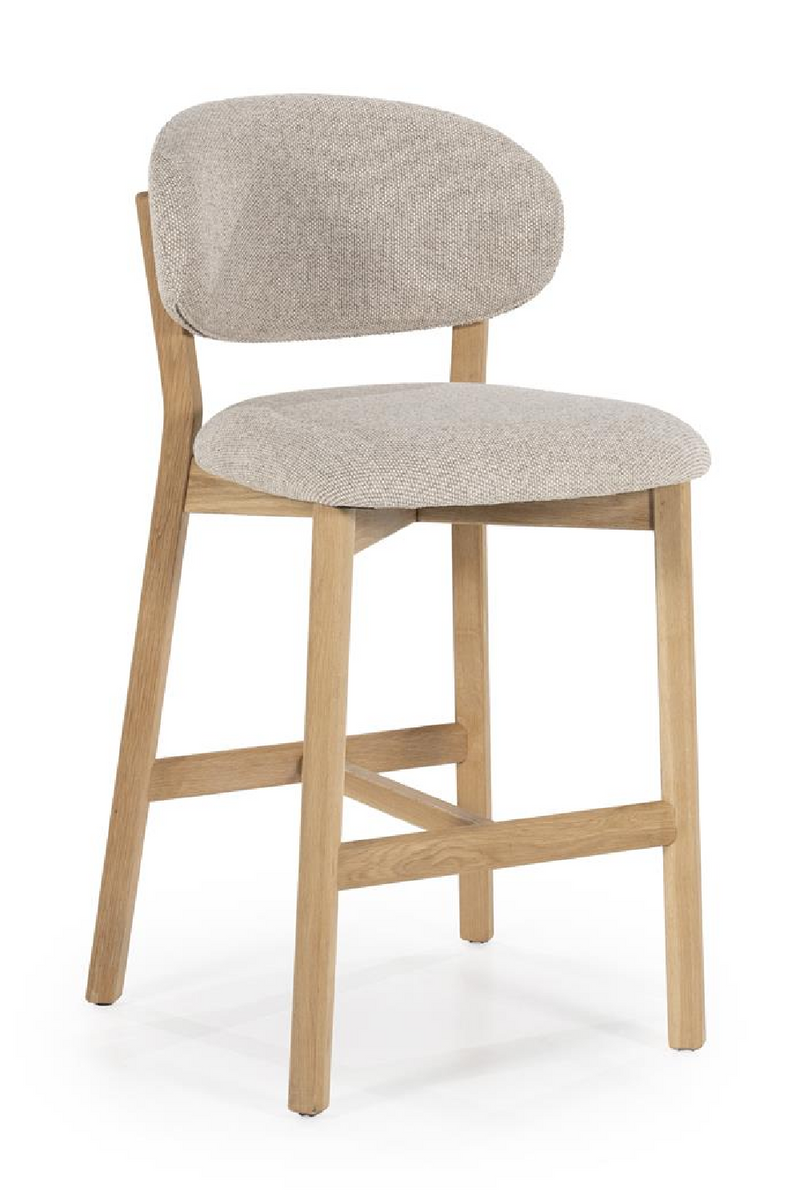 Oak Framed Bar Chair | Eleonora Mikky | Oroatrade.com