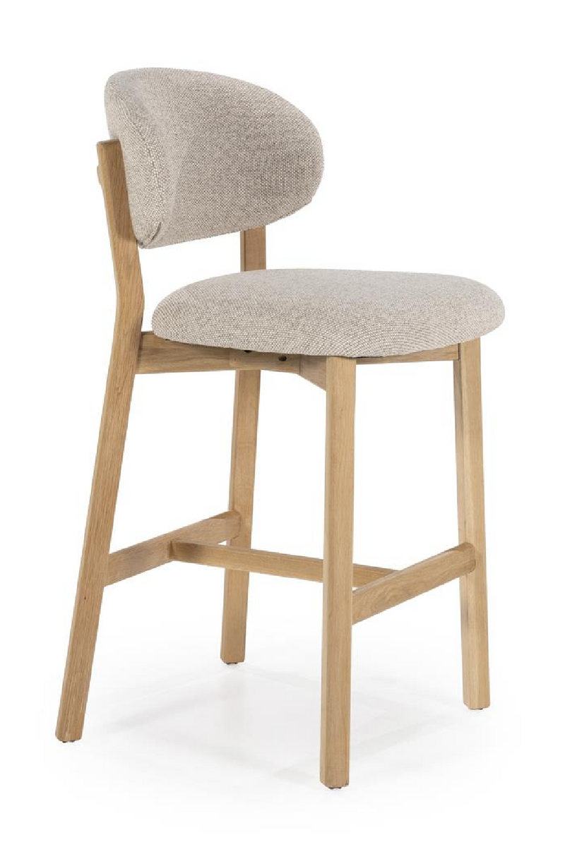 Oak Framed Bar Chair | Eleonora Mikky | Oroatrade.com