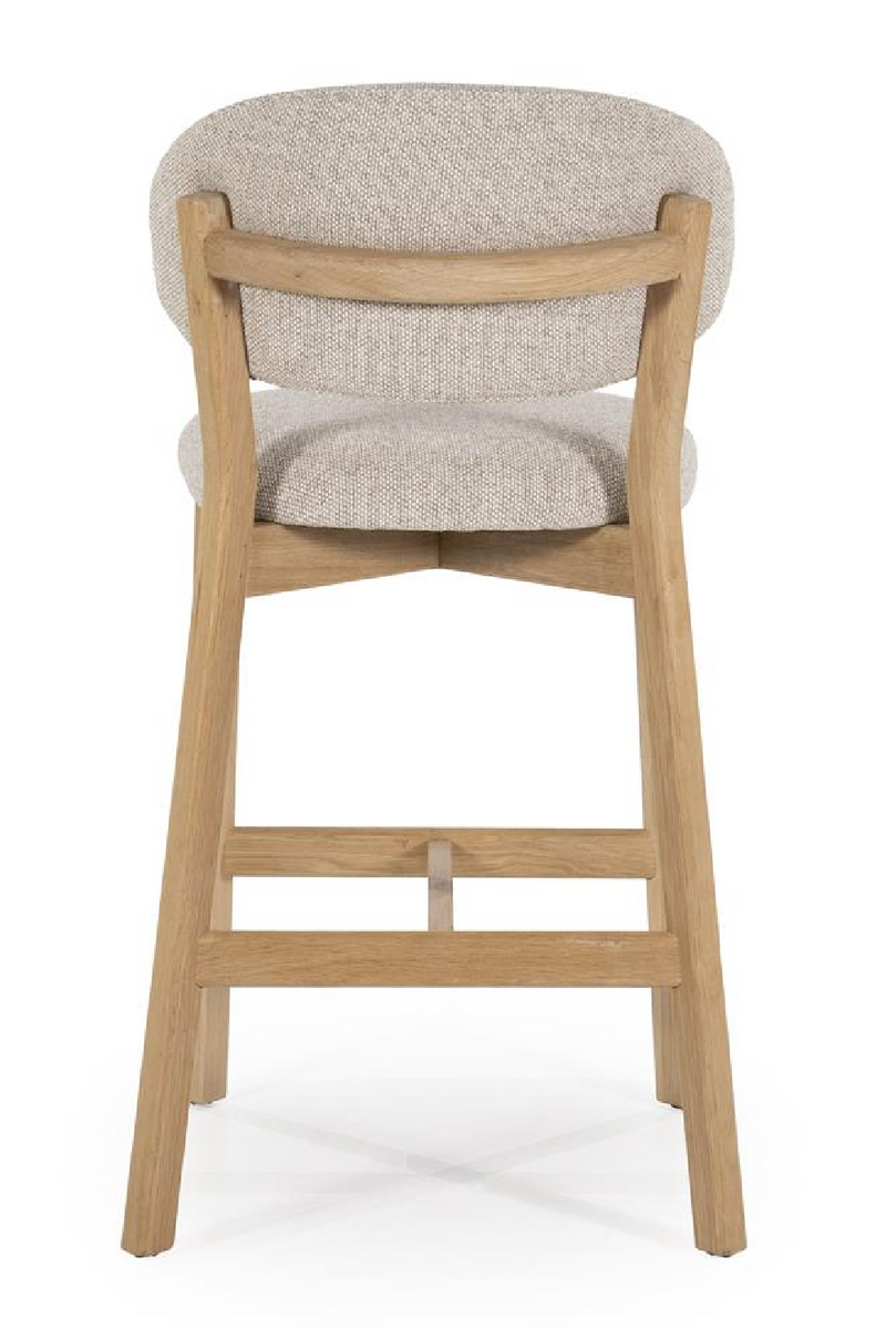 Oak Framed Bar Chair | Eleonora Mikky | Oroatrade.com