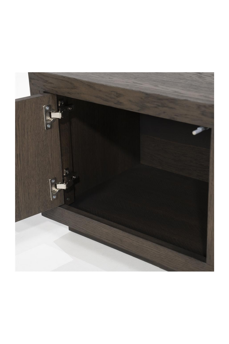 Oak 2-Door TV Cabinet | Eleonora Helsinki | Woodfurniture.com