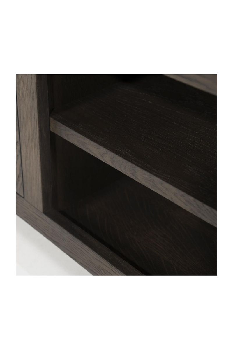 Oak 2-Door TV Cabinet | Eleonora Helsinki | Woodfurniture.com