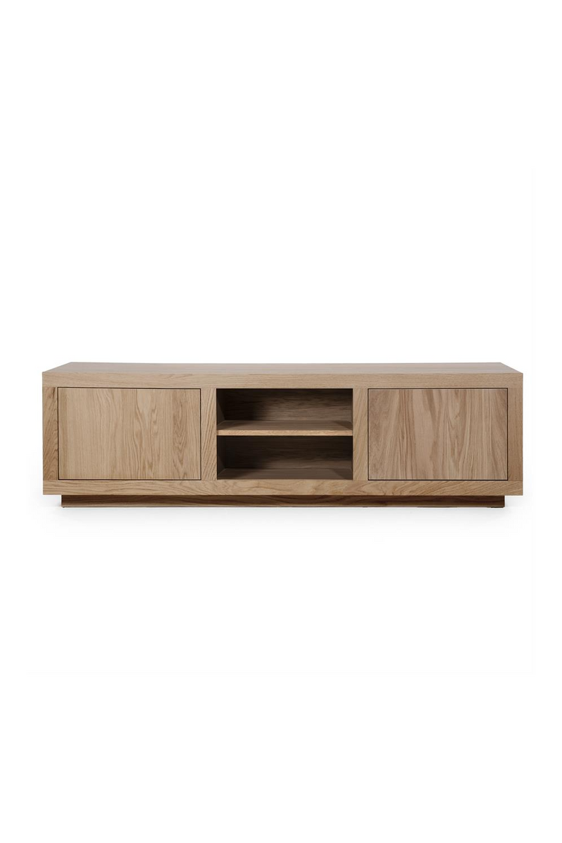 Oak 2-Door TV Cabinet | Eleonora Helsinki | Woodfurniture.com