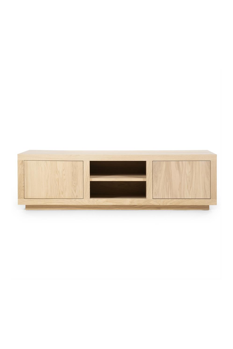 Oak 2-Door TV Cabinet | Eleonora Helsinki | Woodfurniture.com