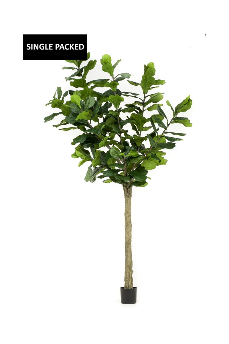 Artificial Fiddle Leaf Plants XXL | Emerald Ficus Lyrata | Woodfurniture.com