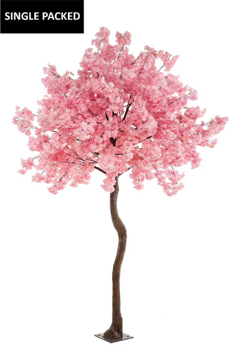 Faux Pink Flowering Tree | Emerald Blossom | Woodfurniture.com