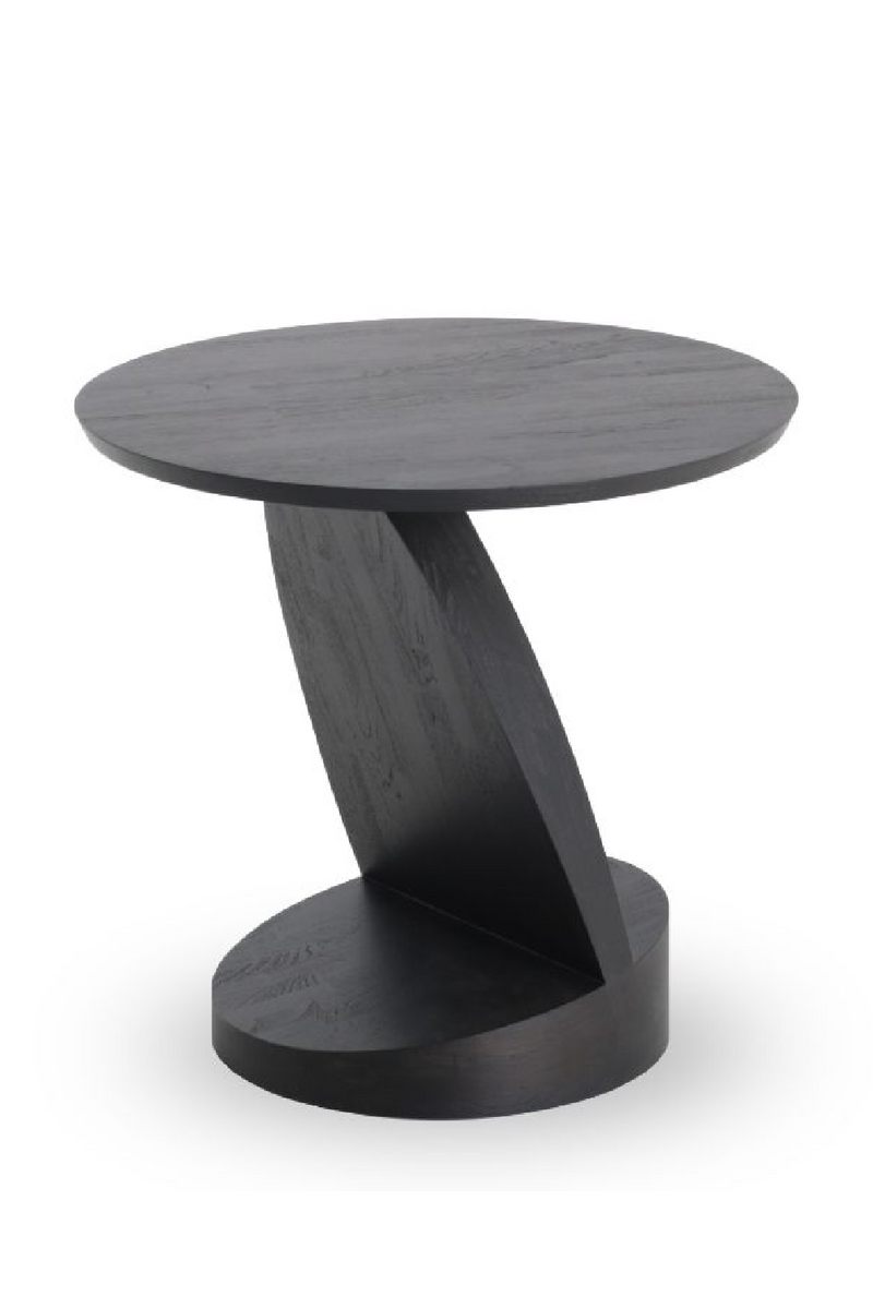 Solid Teak Side Table | Ethnicraft Oblic | Woodfurniture.com