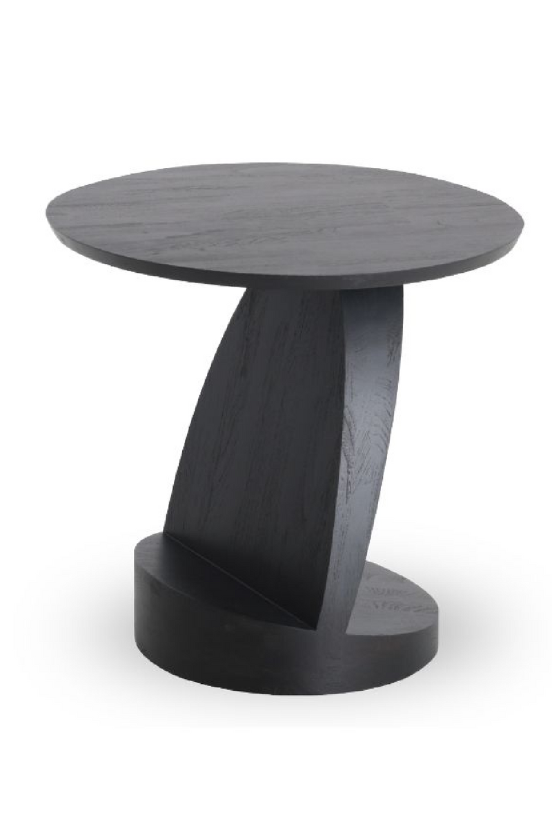 Solid Teak Side Table | Ethnicraft Oblic | Woodfurniture.com