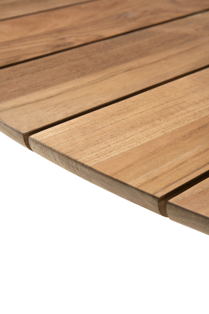 Solid Teak Outdoor Dining Table | Ethnicraft Circle