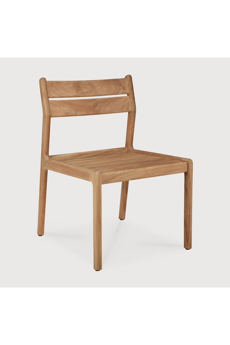 Teak Padded Outdoor Dining Chair | Ethnicraft Jack | Woodfurniture.com