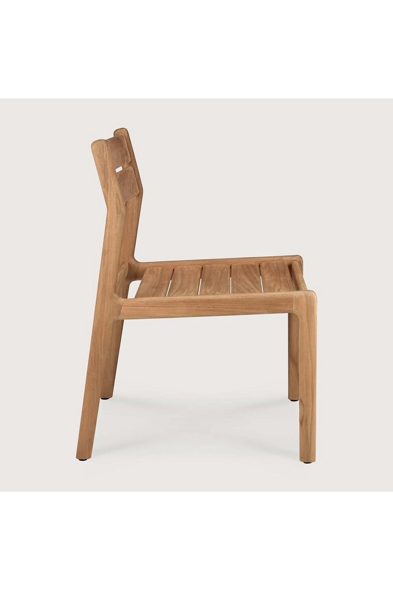 Teak Padded Outdoor Dining Chair | Ethnicraft Jack | Woodfurniture.com