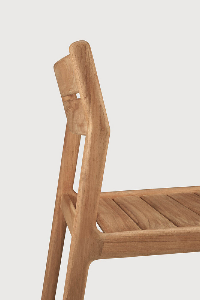 Teak Padded Outdoor Dining Chair | Ethnicraft Jack | Woodfurniture.com