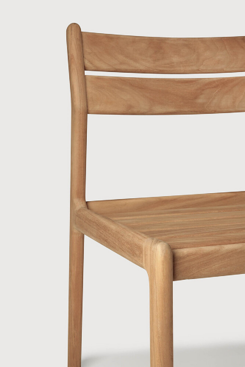 Teak Padded Outdoor Dining Chair | Ethnicraft Jack | Woodfurniture.com