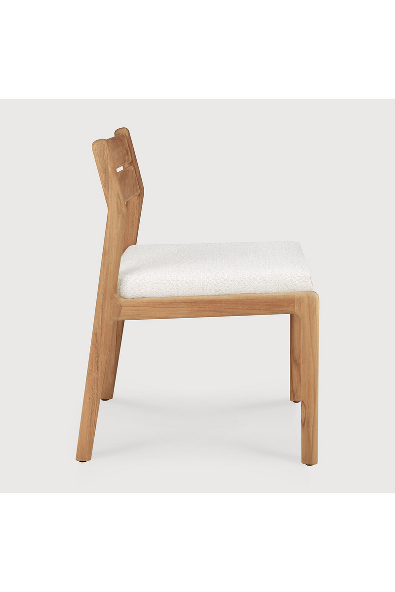 Teak Padded Outdoor Dining Chair | Ethnicraft Jack | Woodfurniture.com