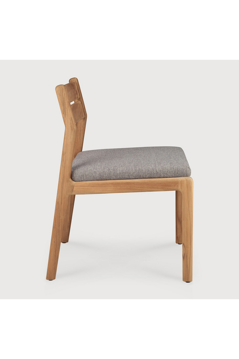 Teak Padded Outdoor Dining Chair | Ethnicraft Jack | Woodfurniture.com