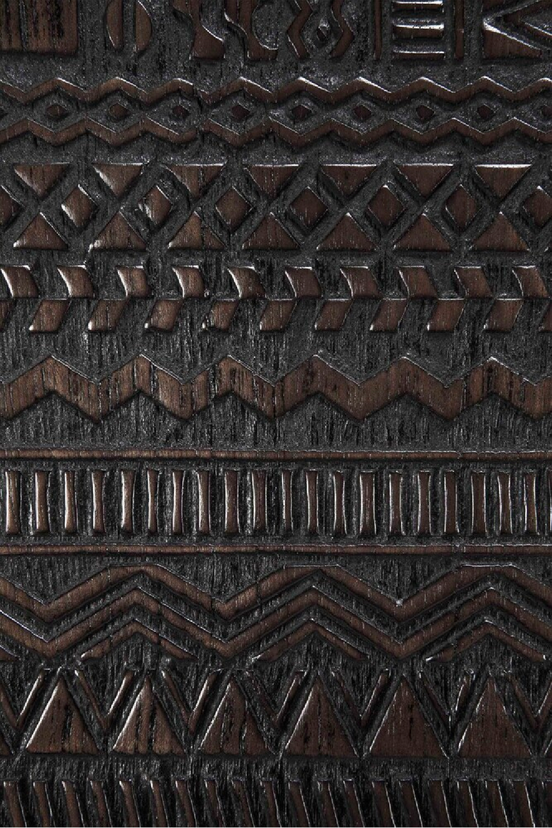 Black Teak Carved Sideboard | Ethnicraft Tabwa | Woodfurniture.com