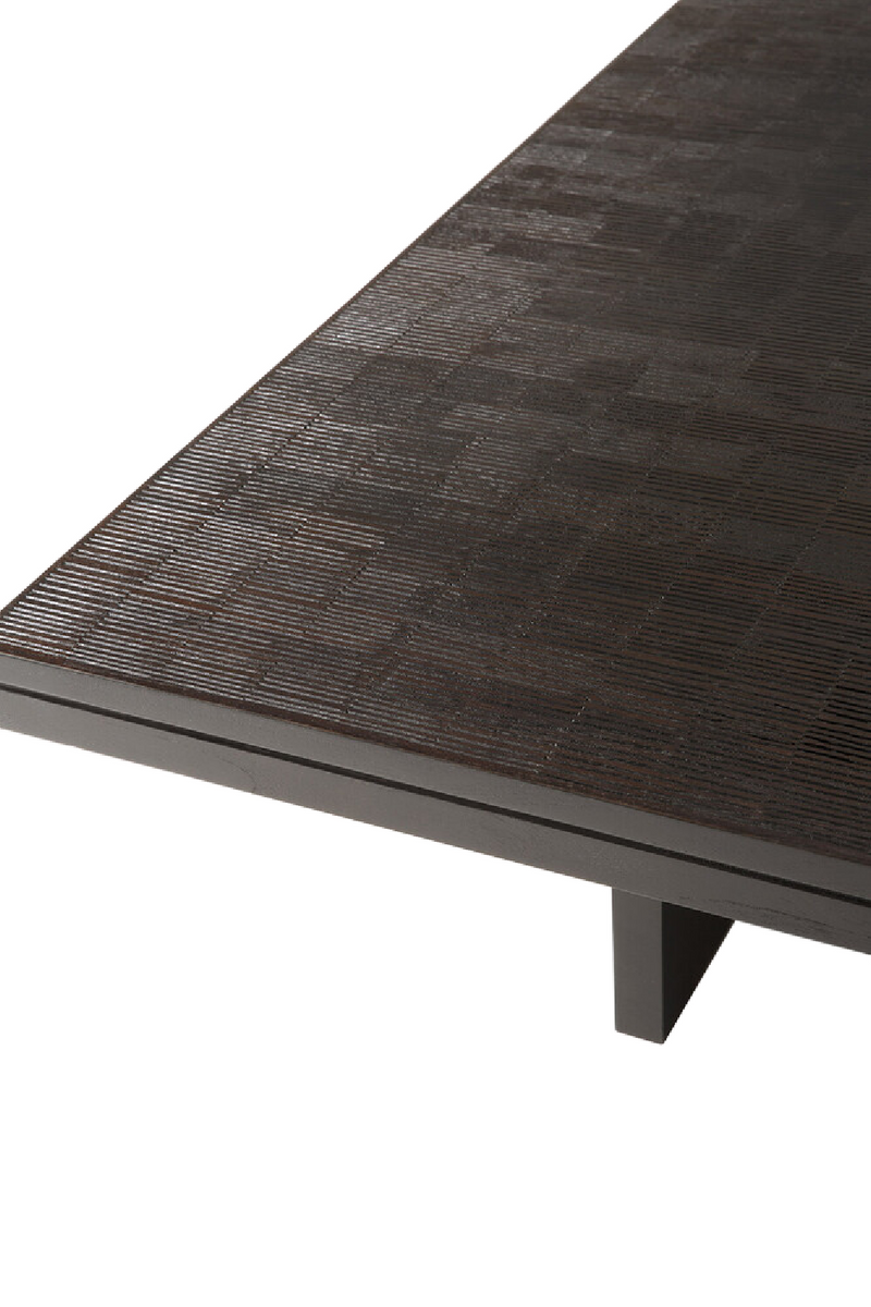 Wooden Coffee Table | Ethnicraft Grooves | Woodfurniture.com