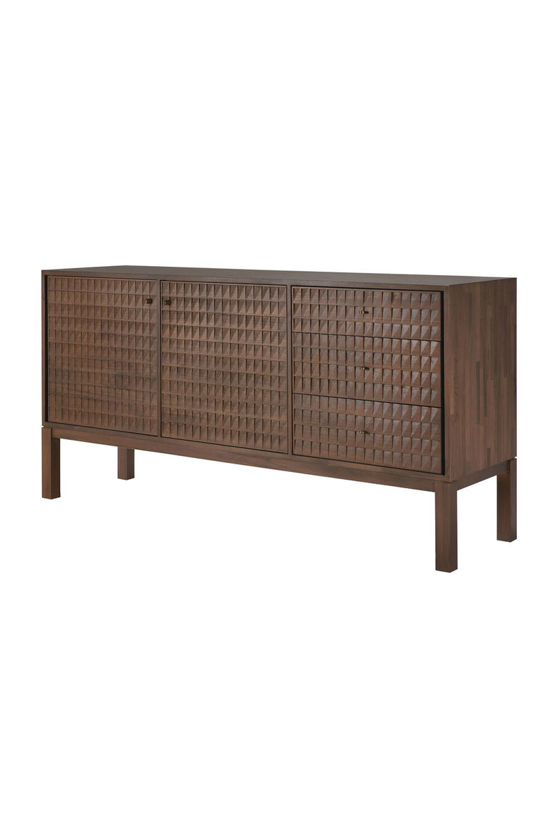 Hand-carved Paneled Sideboard | Ethnicraft Sono | Woodfurniture.com