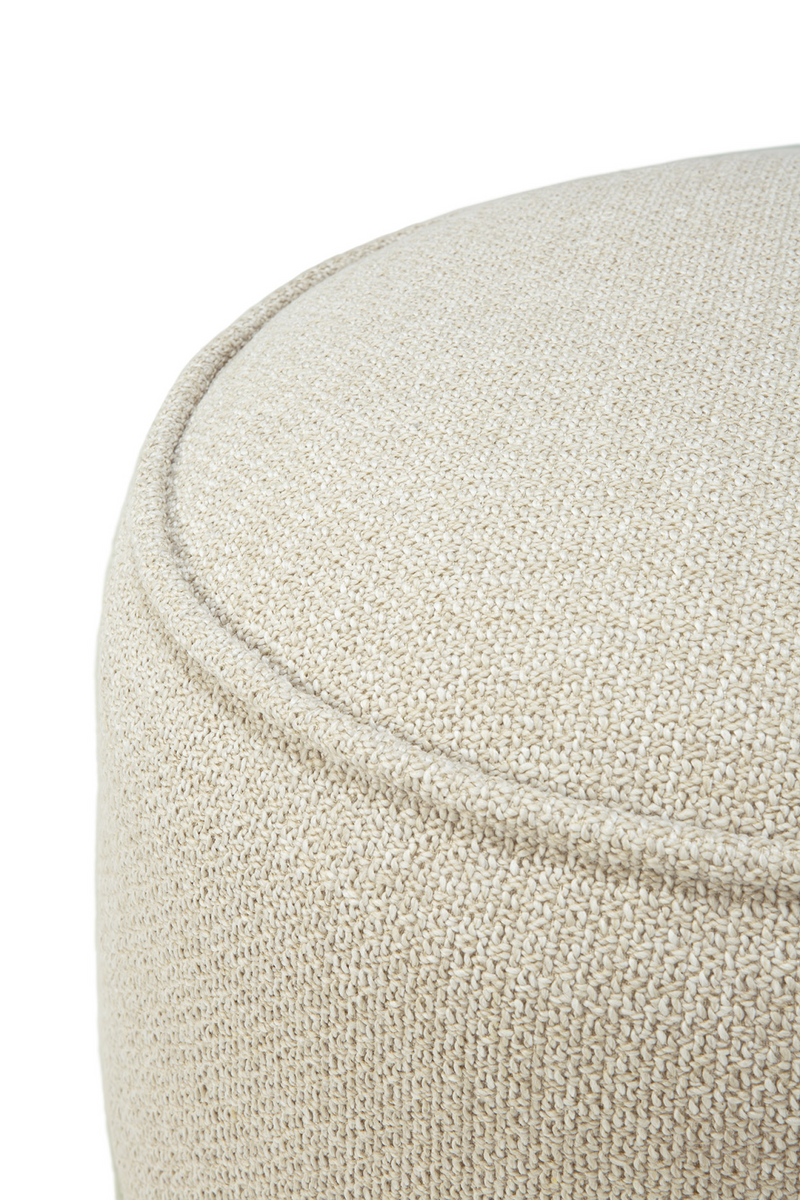 Round Outdoor Pouf | Ethnicraft Donut | Woodfurniture.com