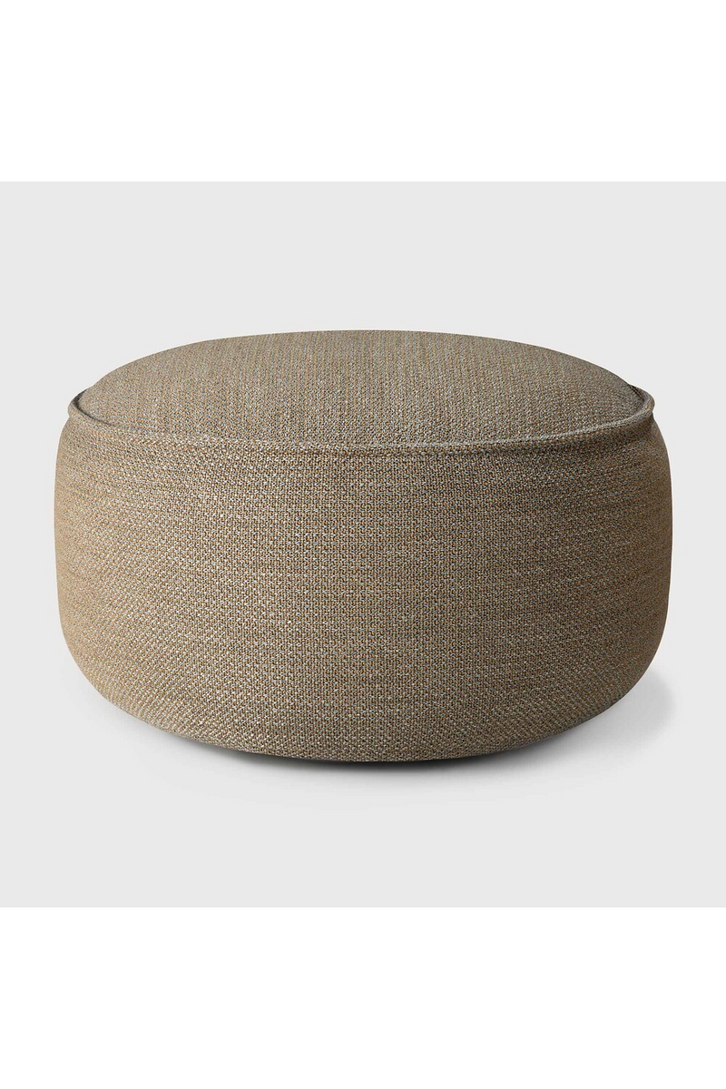 Round Outdoor Pouf | Ethnicraft Donut | Woodfurniture.com