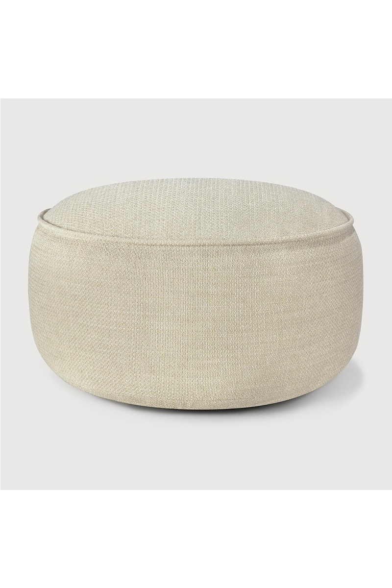 Round Outdoor Pouf | Ethnicraft Donut | Woodfurniture.com