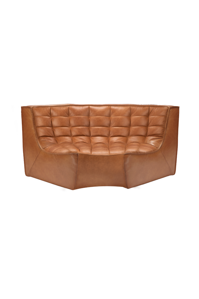 Leather Modular Sofa | Ethnicraft N701 | Woodfurniture.com