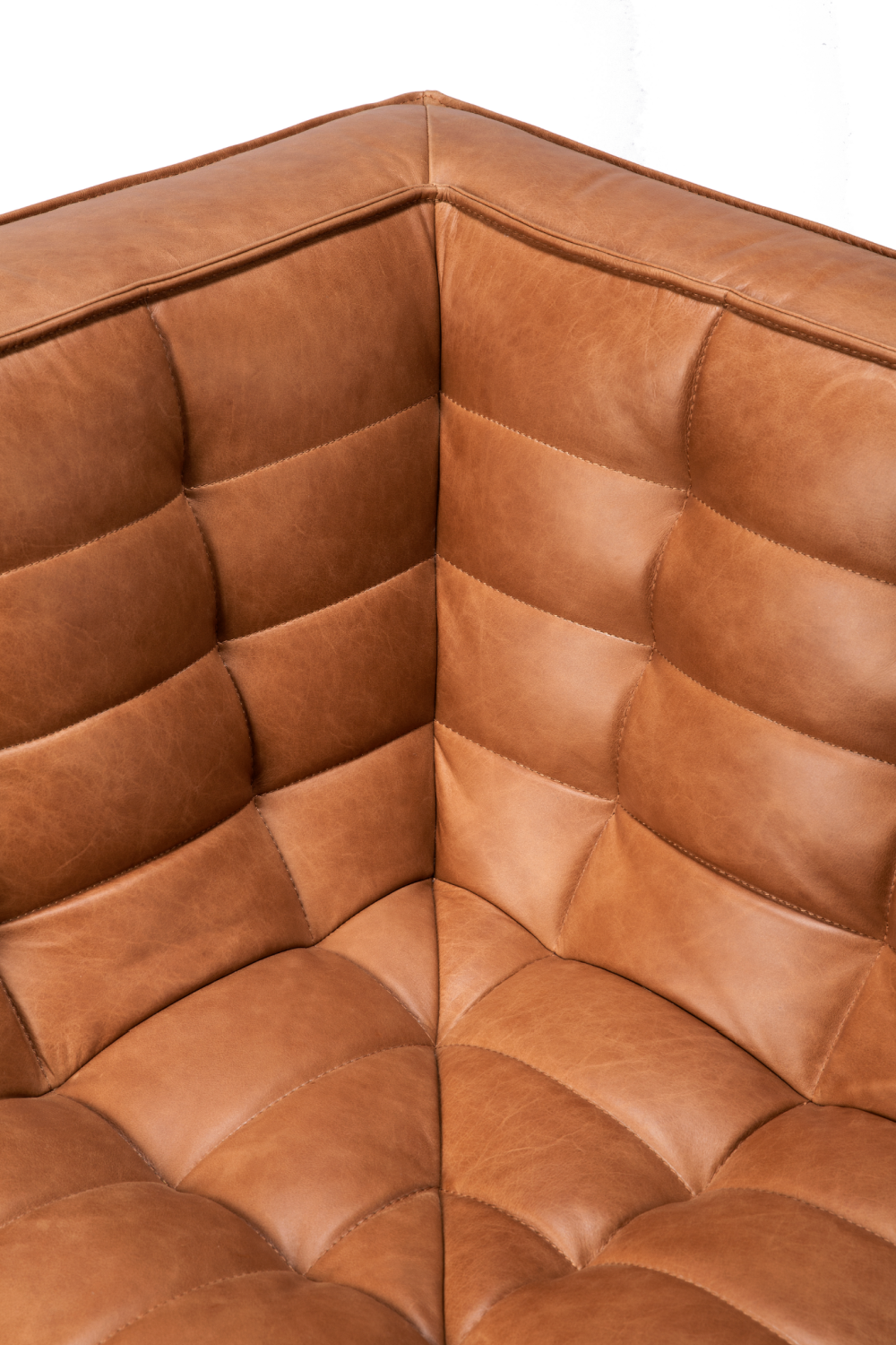 Leather Modular Sofa | Ethnicraft N701 | Woodfurniture.com