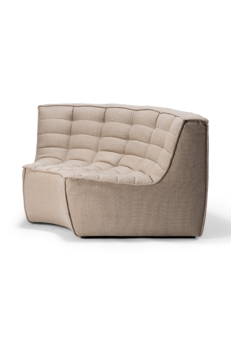 Curved Upholstered Sofa | Ethnicraft N701 | Woodfurniture.com