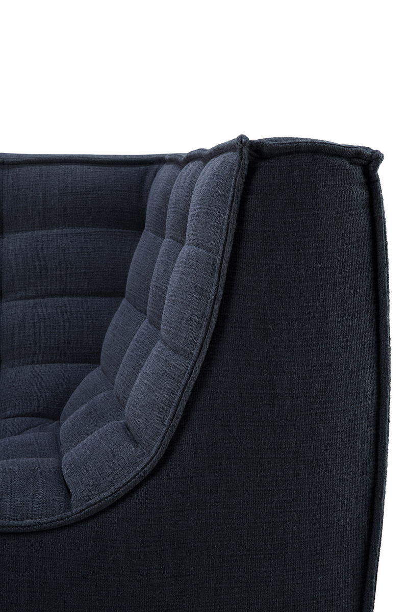 Blue Fabric Upholstered Sofa | Ethnicraft N701 | Woodfurniture.com