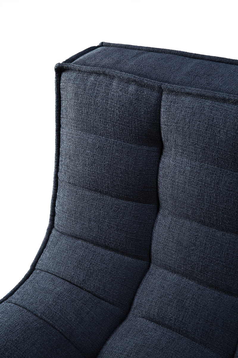 Blue Fabric Upholstered Sofa | Ethnicraft N701 | Woodfurniture.com
