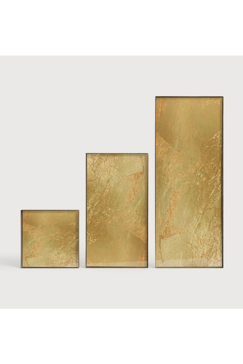 Rectangular Gold Tray | Ethnicraft Leaf | Oroatrade.com