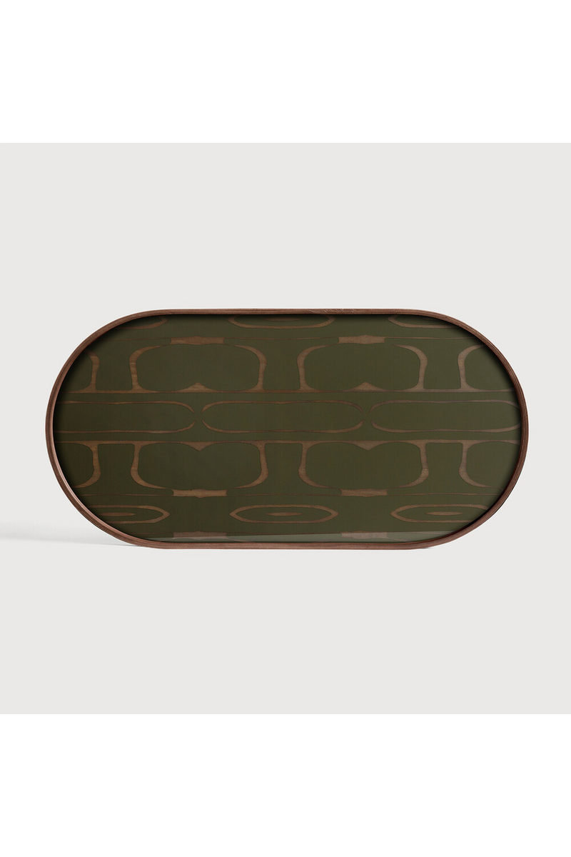 Moss Green Tray | Ethnicraft Second Nature | Oroatrade.com