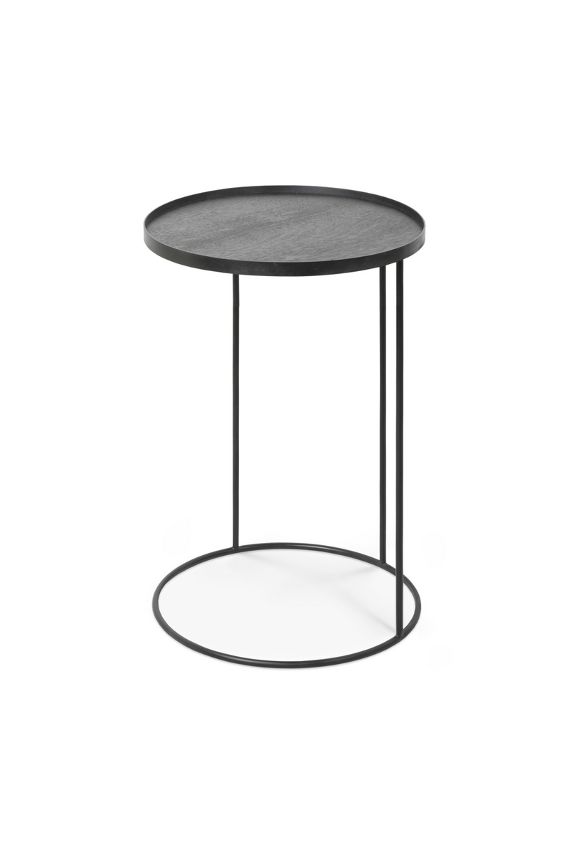 Round Tray Side Table | Ethnicraft | Woodfurniture.com