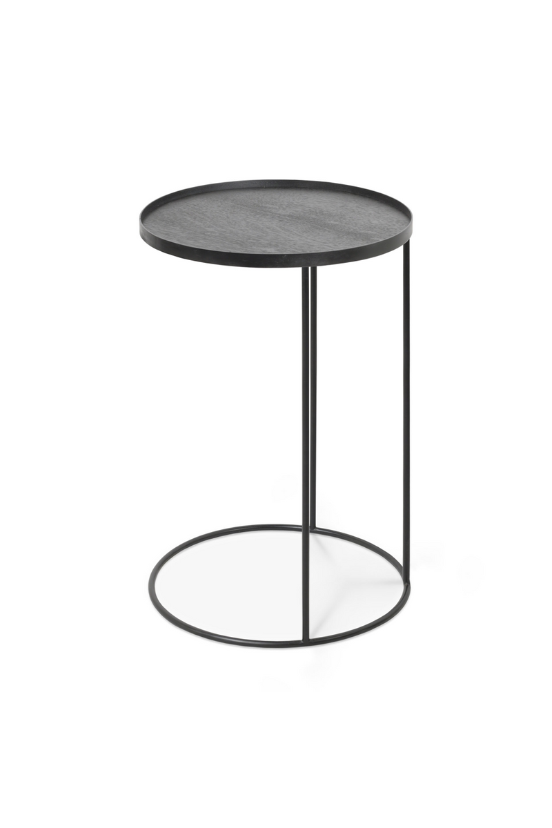 Round Tray Side Table | Ethnicraft | Woodfurniture.com