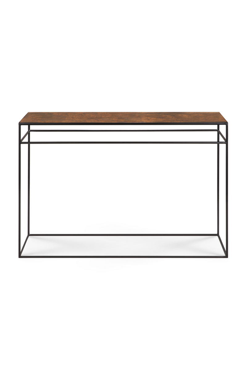 Mirrored Console Table S | Ethnicraft Aged | Woodfurniture.com